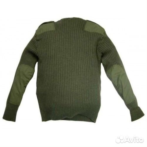 Свитер-водолазка С воротом армейский (хаки)