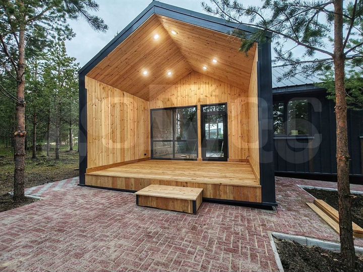 Коттедж 93 м² на участке 9 сот.