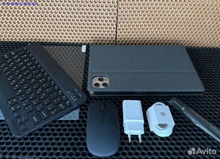 Планшет 8/256 гб (клавиатура+мышь) Хит продаж