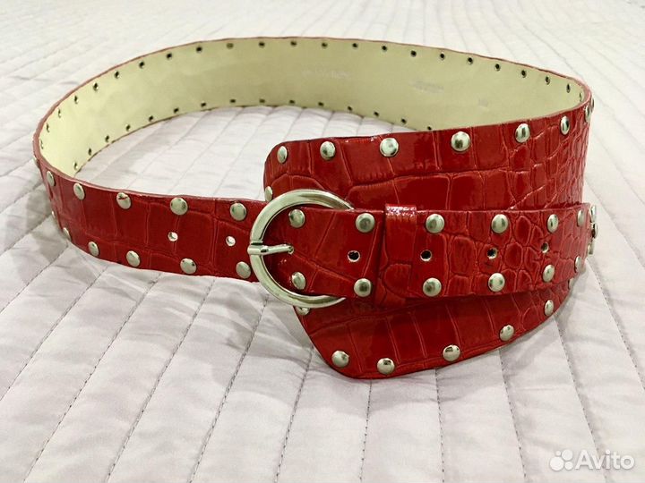 Новый ремень из натуральной кожи 