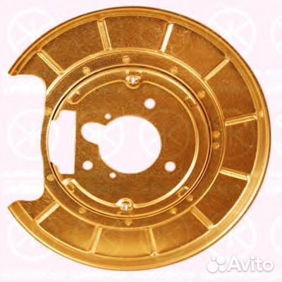 Klokkerholm 5536877 Отражатель диск тормозного мех