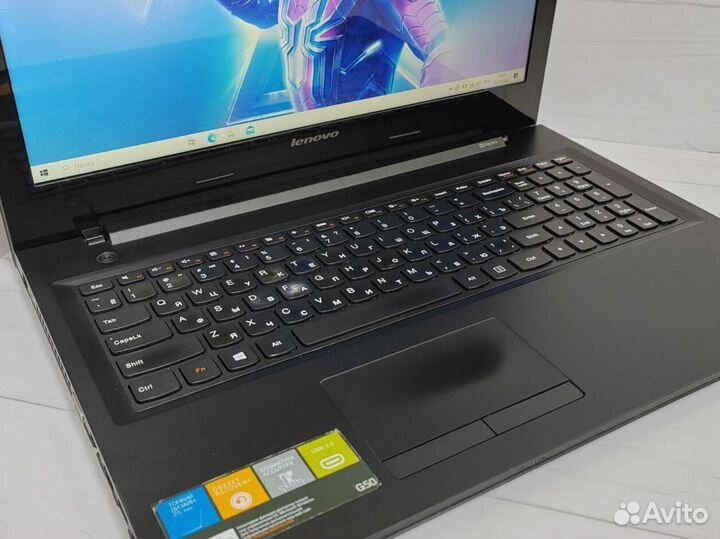 SSD Intel Новый Акб win 10 Lenovo домашний Ноутбук