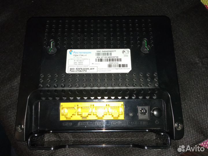 Wi-Fi роутер Sagemcom Fast 1744