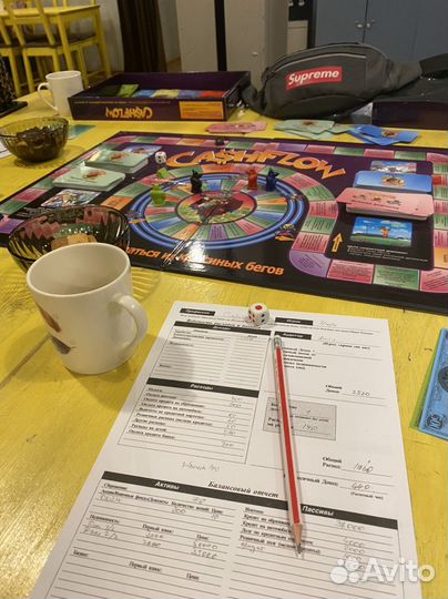 Настольная игра Денежный поток Cashflow