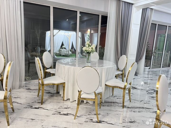 Прокат столы и стулья