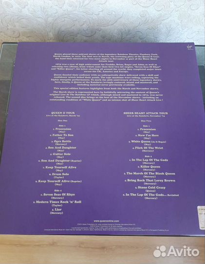 Queen - Live AT The Rainbow'74 2 LP