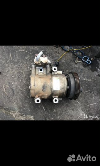 Компрессор кондиционера хундай акцент