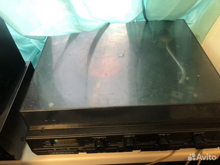 Виниловый проигрыватель Электронка Д1-012стерео