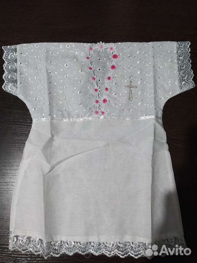 Крестильный набор новый