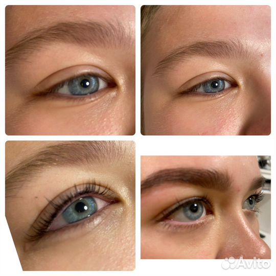 Ламинирование ресниц и бровей