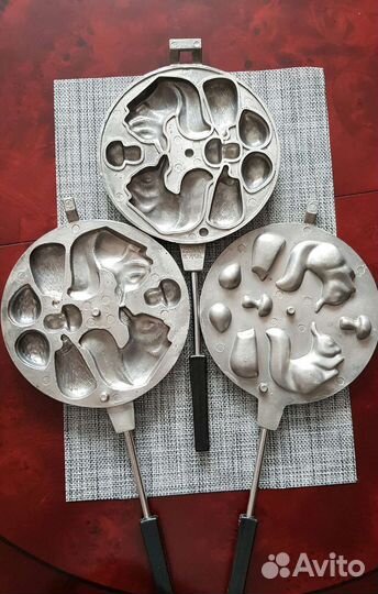 Орешница, вафельница 2в1: печенье с начинкой и без