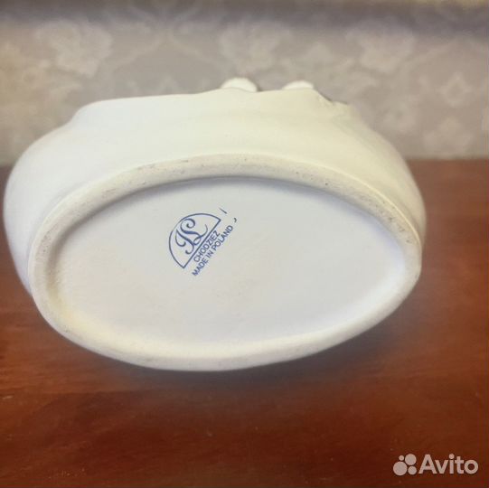 Лебедь фигурка, ваза