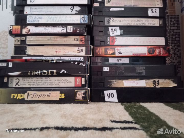 Видеокассеты запись с тв