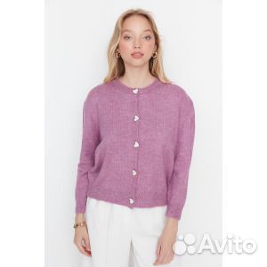 Кардиган trendyolmİLLA, сиреневый