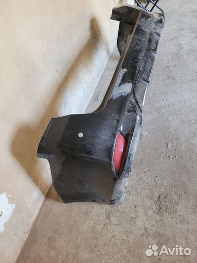 Бампер задний Toyota corolla fielder