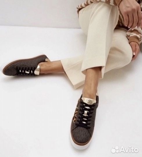 Michael Kors кожаные кеды 37 новые