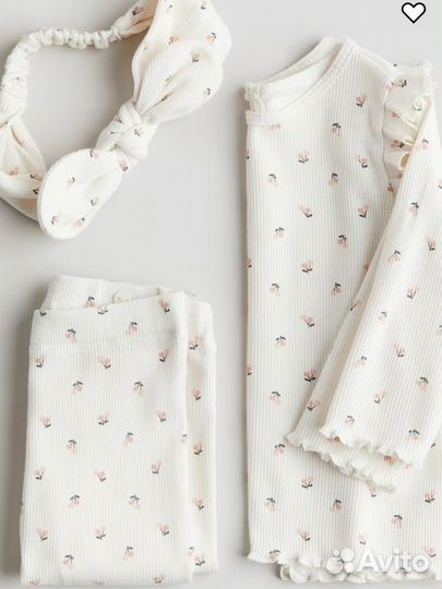 Комплект в рубчик hm