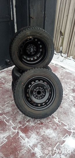 Колеса с дисками R15 липучка