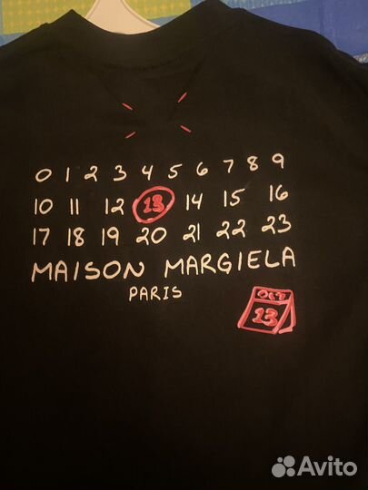 Maison margiela футболка