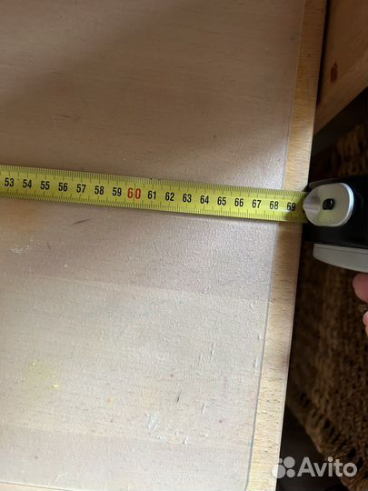 Детский стол и стул деревянный