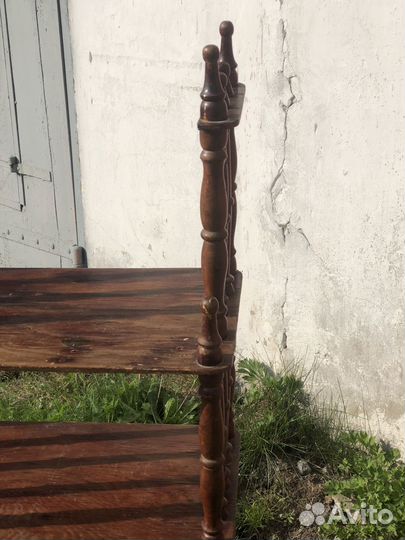 Этажерка СССР Дерево. В реставрацию