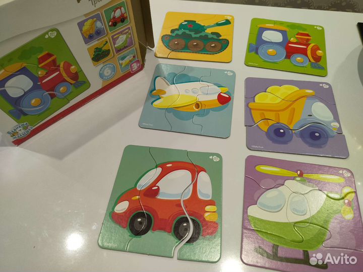 Развивающие игрушки от 1,5 лет пакетом
