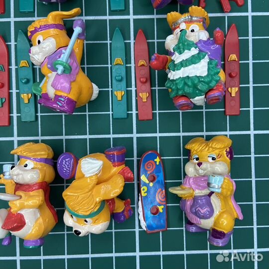 Киндер серия Зайцы-лыжники