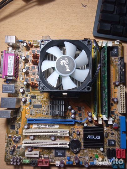 Материнская плата с процессором и ram