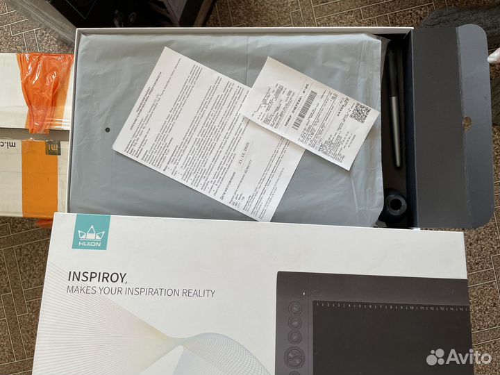 Графический планшет huion H610PRO