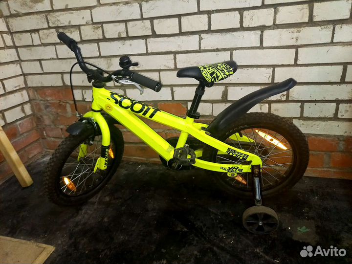 Детский велосипед Scott Voltage JR 16
