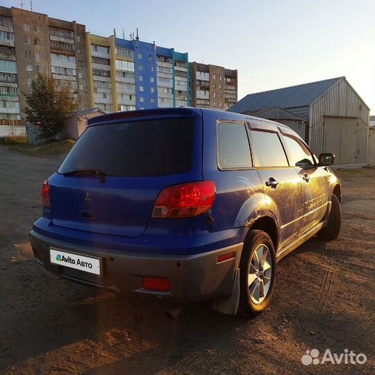 Mitsubishi Outlander 2.4 AT, 2004, 390 000 км
