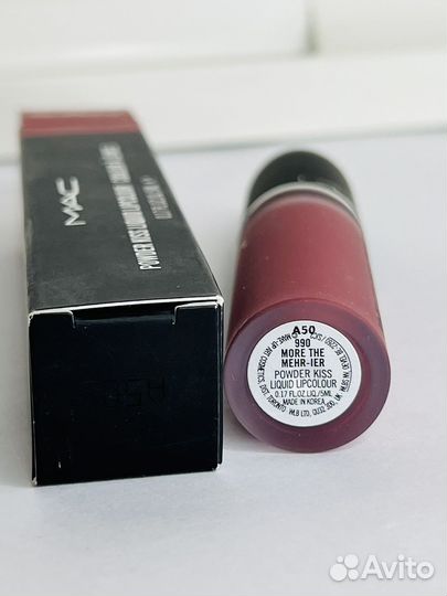 Mac Powder kiss liquid Помада#990 Mehr Оригинал