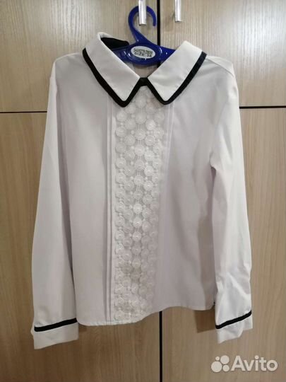 Блузки школьные для девочки 122