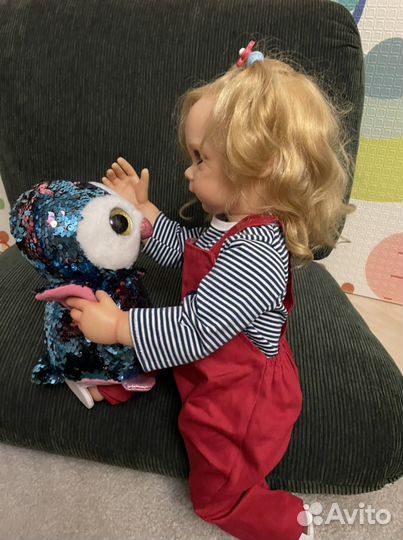 Кукла Реборн,55 см, Можно купать