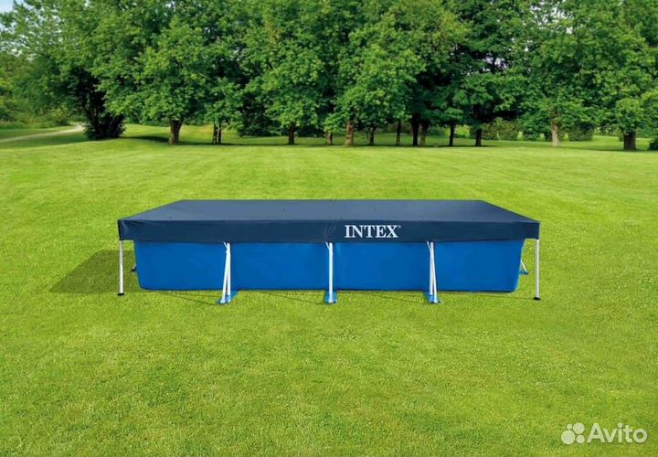 Тент для бассейна Intex 450x220 см 28039