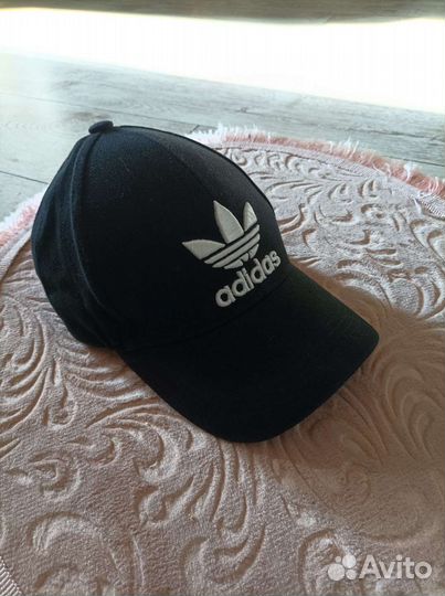 Бейсболка детская чёрная adidas