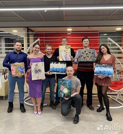 Арт терапия,Арт вечеринки,арт девичники,корпоратив