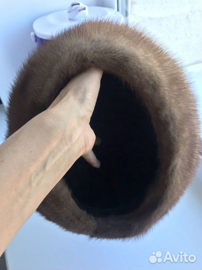 Берет норковый