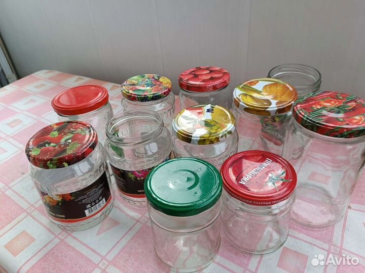Банки стеклянные