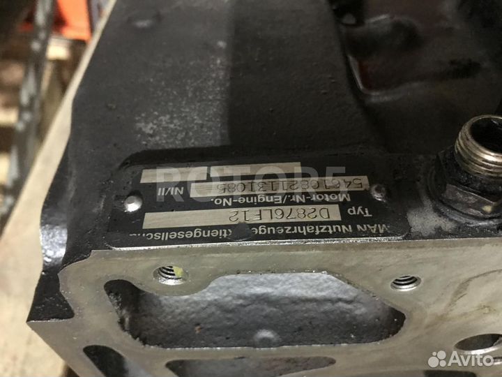 Блок цилиндров двигателя MAN TGA D2876LF12