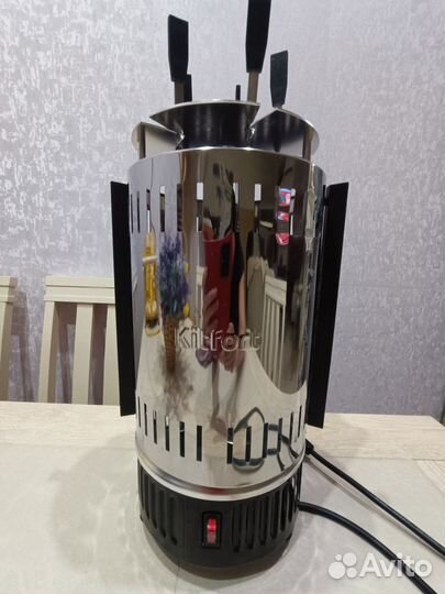 Электрическая шашлычница Kitfort