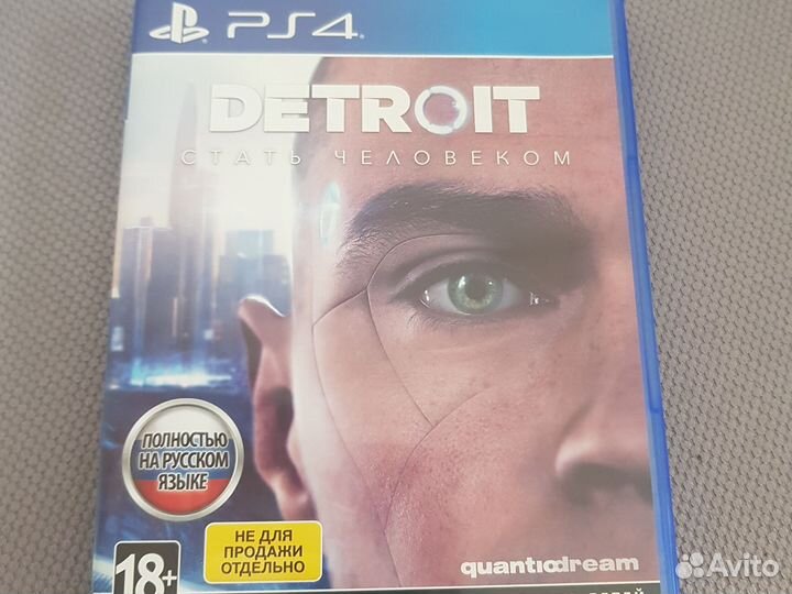 Detroit become human ps4/5. Диск