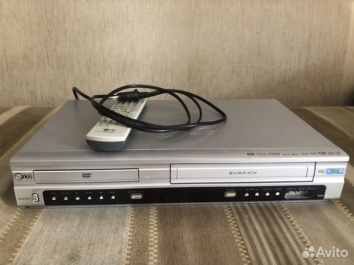 DVD VHS проигрыватель LG