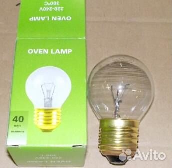 Лампочка для духового шкафа