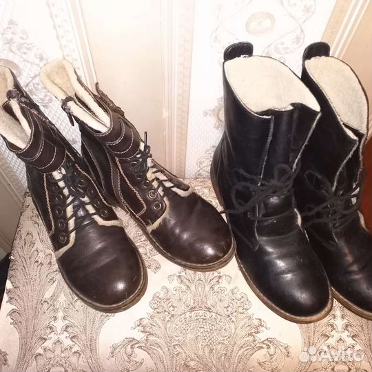 Ботинки на девочку 36-37р