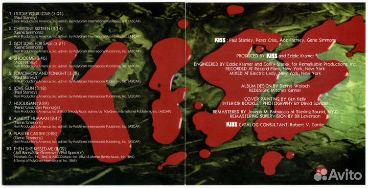 Лицензионный CD kiss - Love Gun