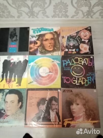 Виниловые пластинки СССР