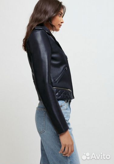 Кожаная куртка Maje