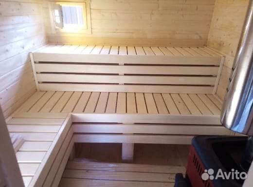 Баня квадро 4 метра