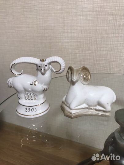 Статуэтки фарфоровые козы / овцы, барана офз